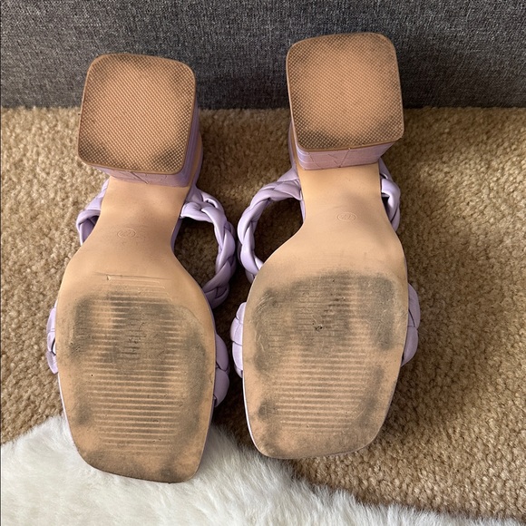 Braided Lilac Women's Sandals - Picture 4 of 6